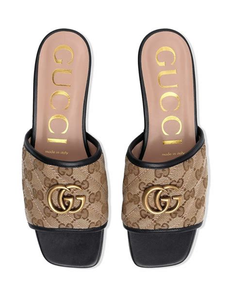 gucci flat sandals for ladies|gucci jolie flat sandals.